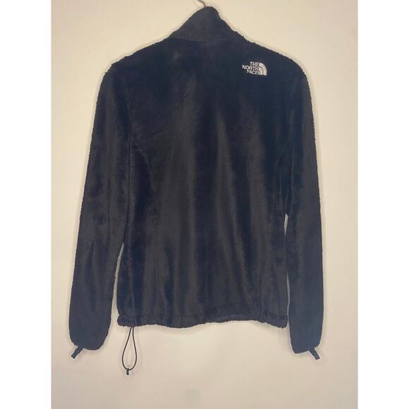 The North Face Women’s Black Osito Full Zip Fleece Jacket Coat Small Hiking - Picture 8 of 16